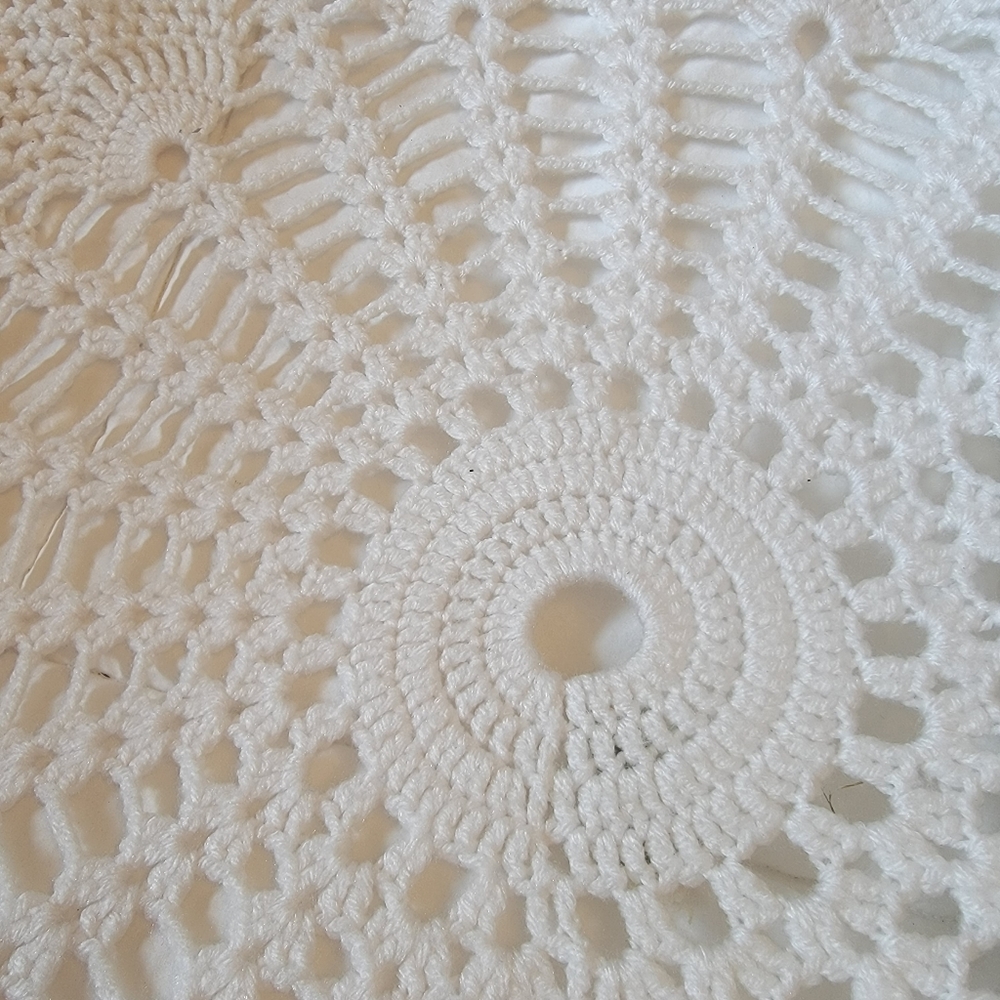 Crocheted Table Cover - Picture 5 of 5